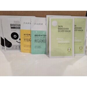 SF Glow, Farmacy, Sooae Sheet Masks bundle of 8